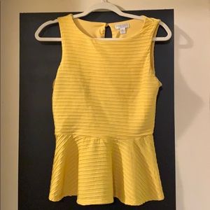 Yellow tank top